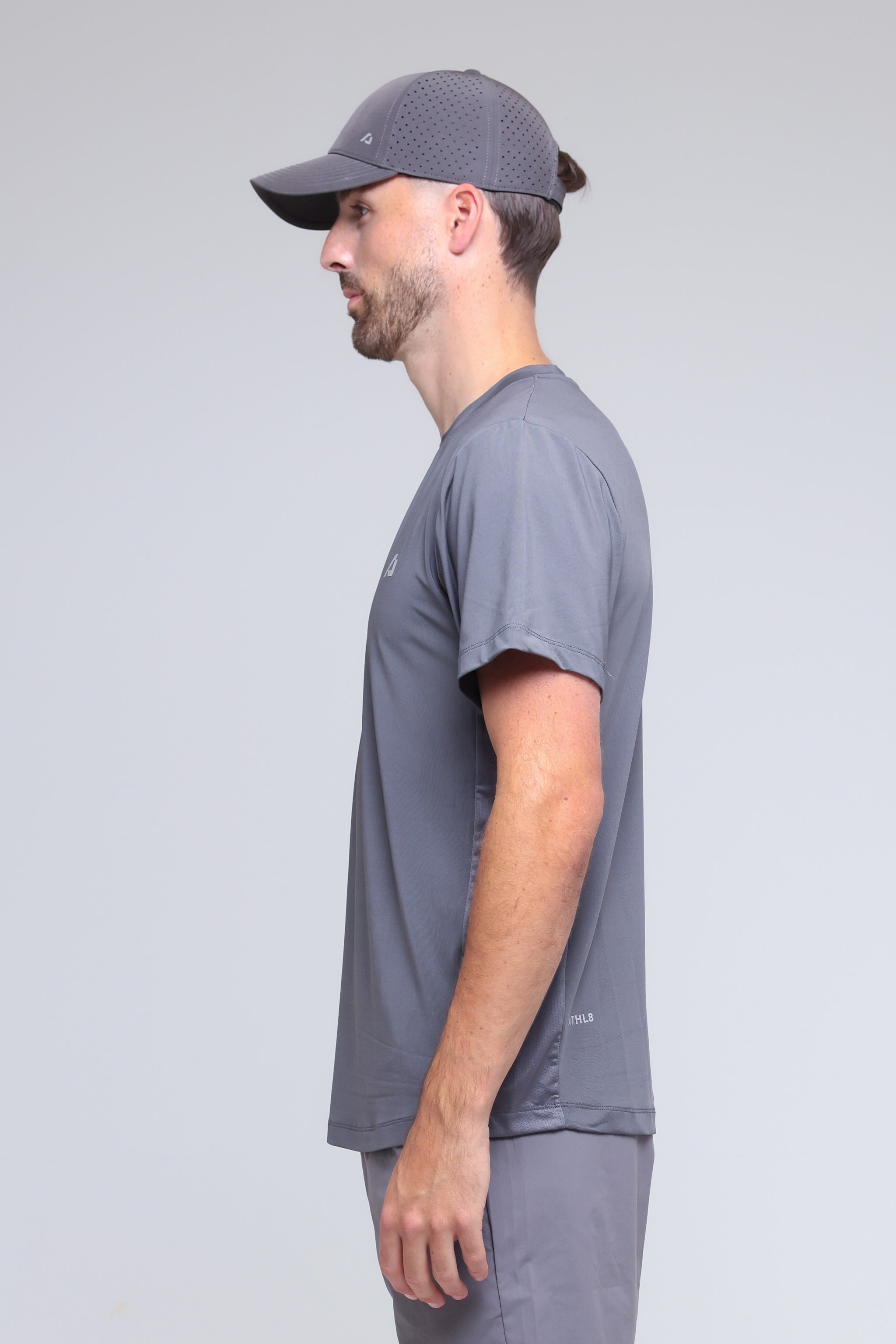 Active Work Out T-Shirt - Dark Grey