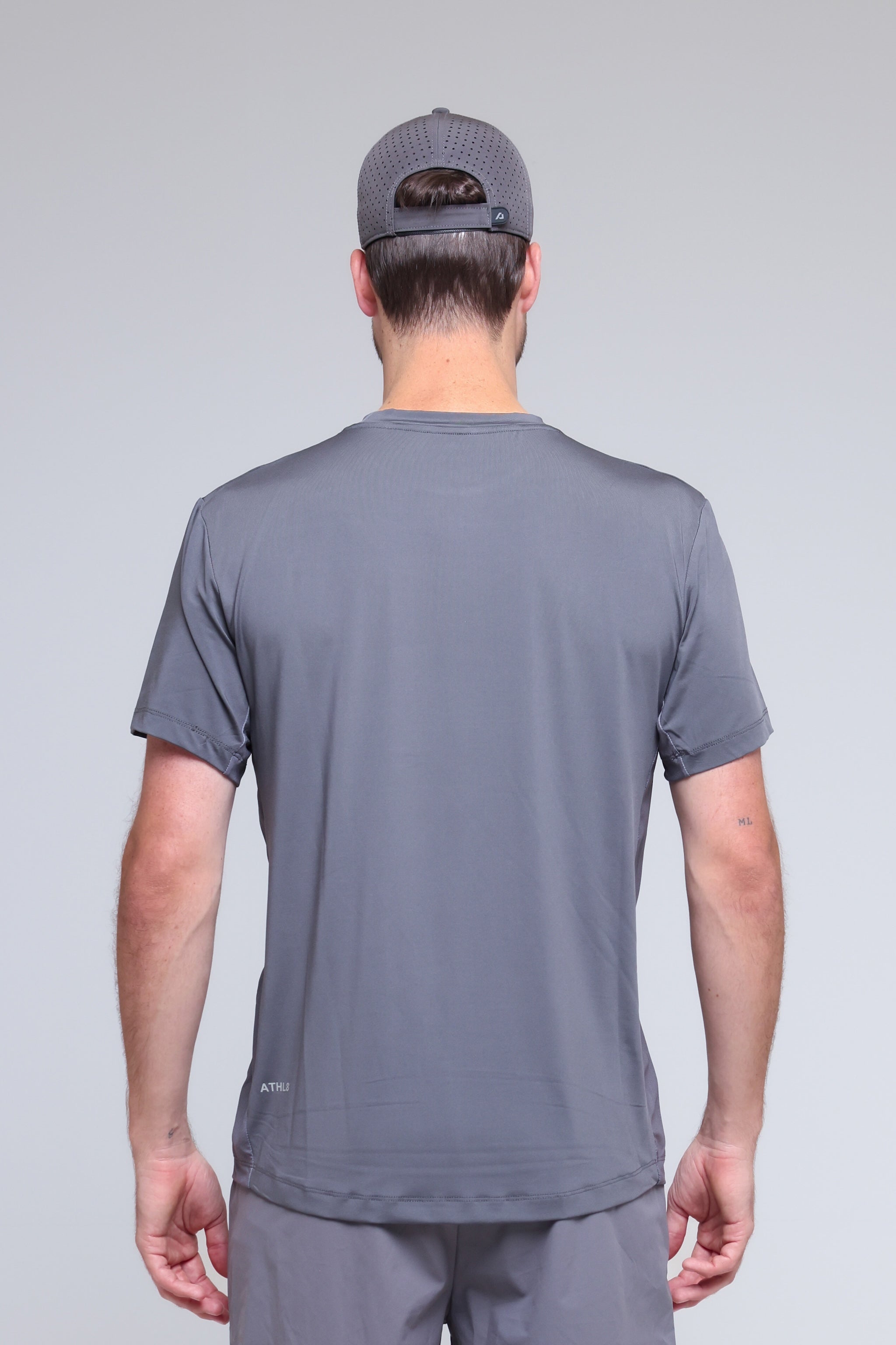 Active Work Out T-Shirt - Dark Grey