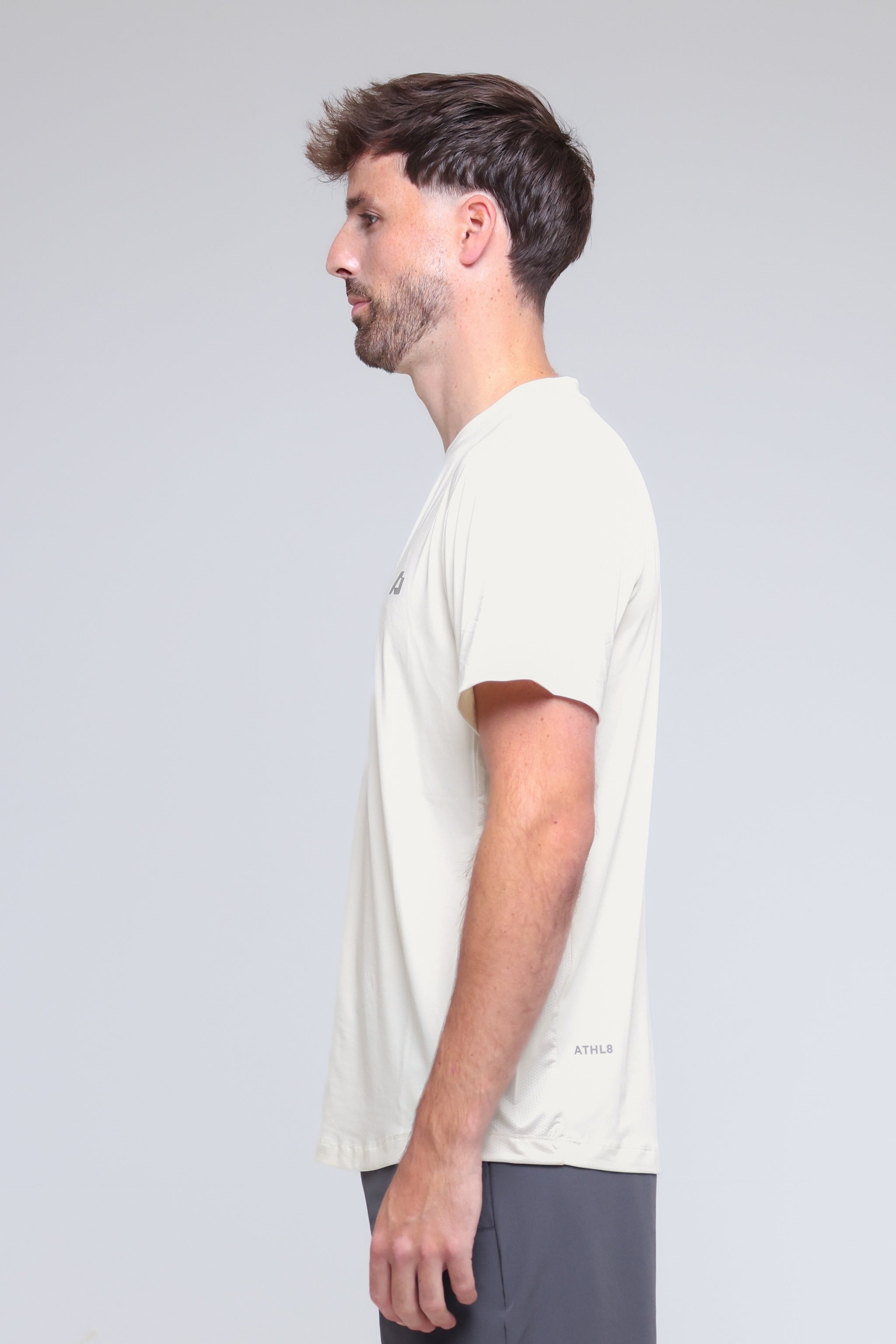 Active Work Out T-Shirt - Off White