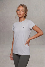 Essential Crew T-Shirt Women - Light Grey