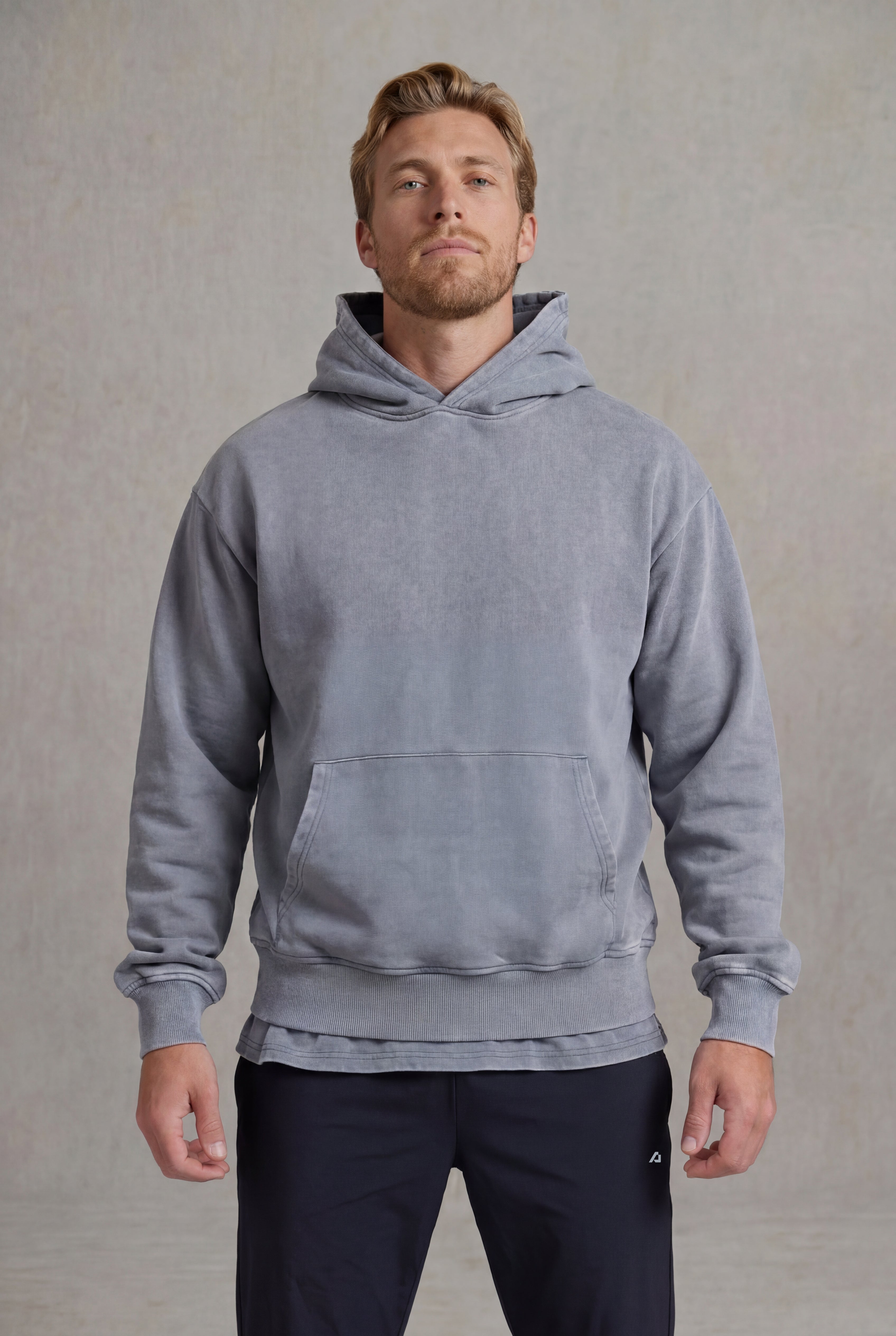 Comfort Washed Hoodie - Grey
