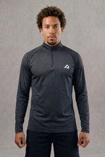 Active Half Zip Long Sleeve - Black