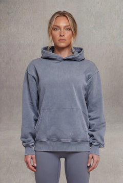 Comfort Washed Hoodie - Grey
