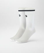 Active Run Sock - Reflective Performance - White
