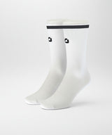 Active Run Sock - Reflective Performance - White