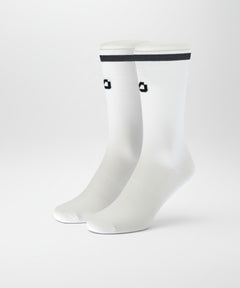 Active Run Sock - Reflective Performance - White