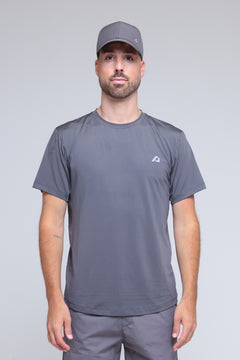 Active Work Out T-Shirt - Dark Grey