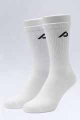 Daily Comfort Crew Sock - White
