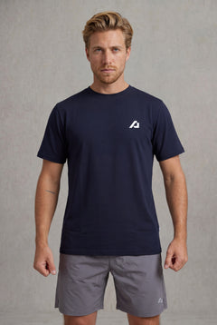 Essential Crew T-Shirt Men - Navy