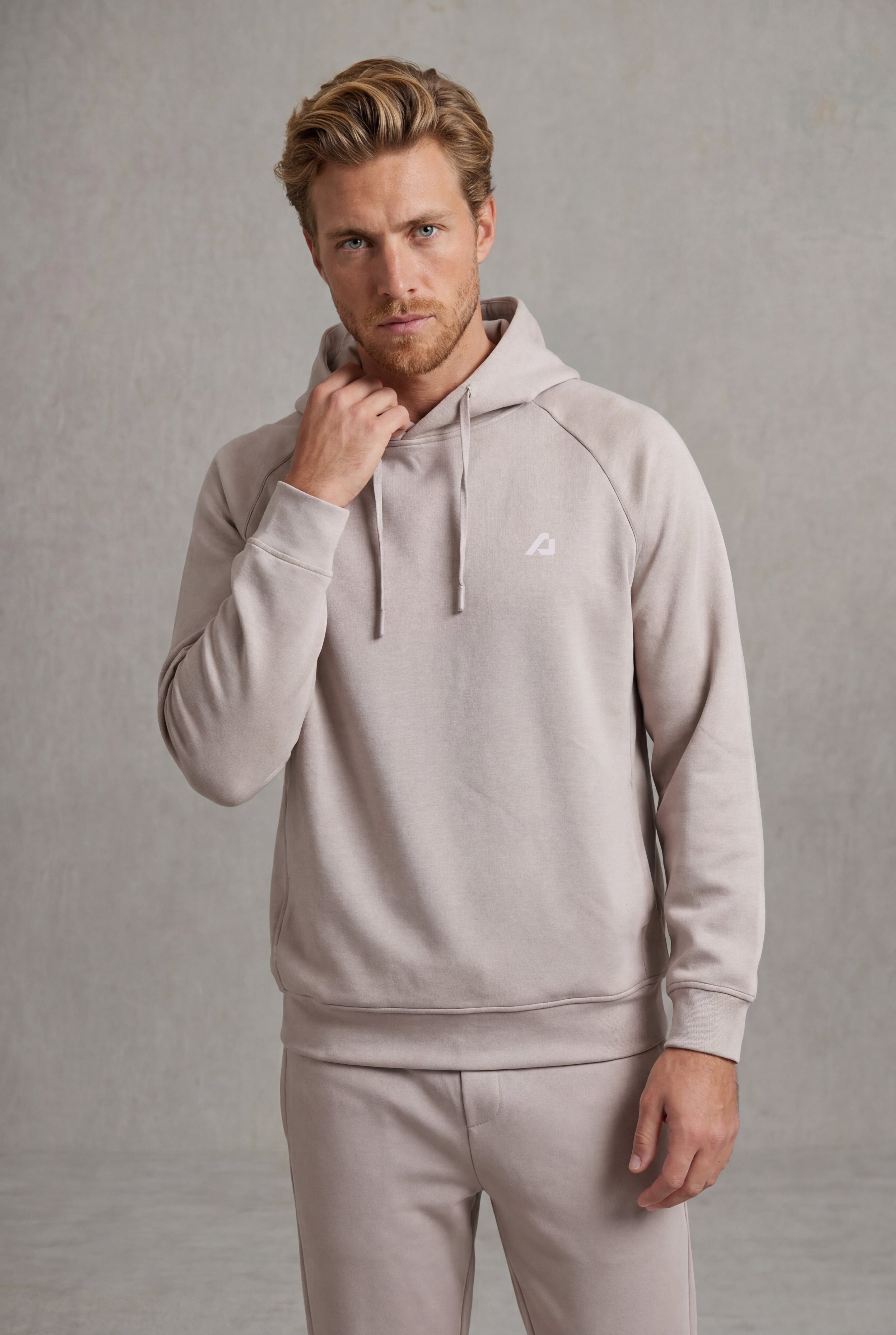 Ease8™ Lounge Hoodie - Taupe