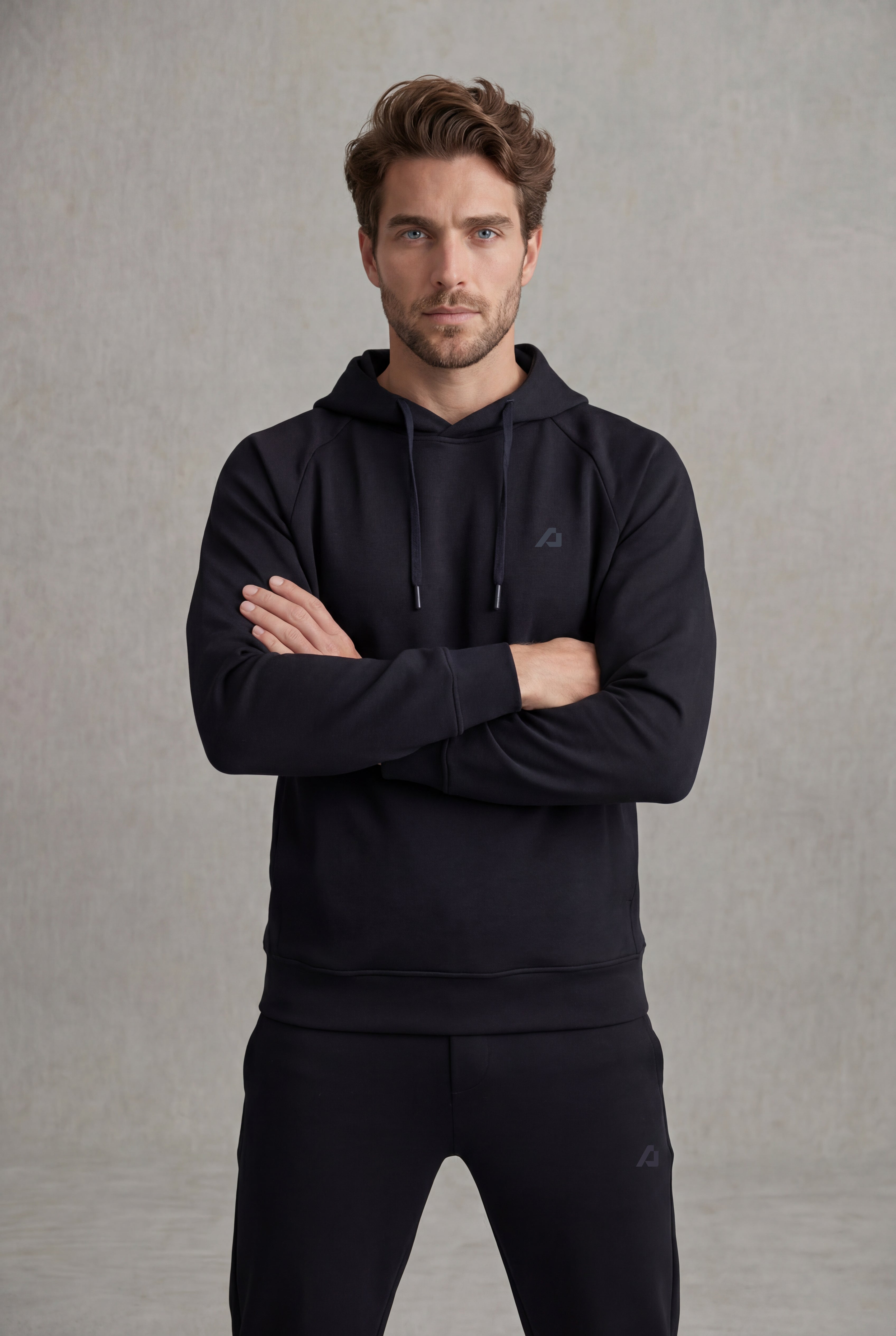 Ease8™ Lounge Hoodie - Black