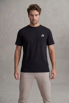 Essential Crew T-Shirt Men - Black